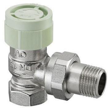 Valvola termostatica Oventrop RFV 9 DN 15, angolare, versione corta