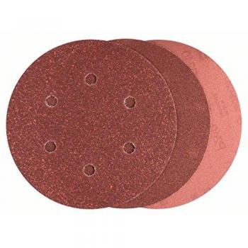 Kit Bosch Feuilles abrasives Ø150 mm – 6 trous, 2 grains (60 & 120)