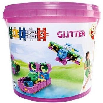 Clics Glitzereimer 8‑in‑1 Starter‑Set (175 Teile)
