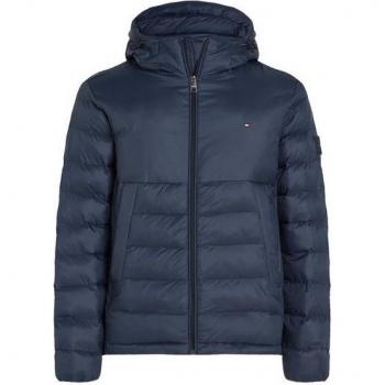Recycelte Steppjacke für Männer, Tommy Hilfiger Packable HDD JKT, Kontraststreifen