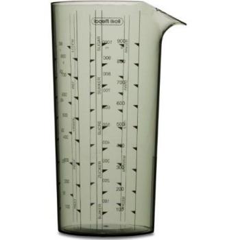 Smoky 1‑Liter Glass Scale Container – Rosti Mepal EOS