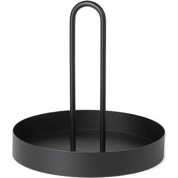 Black Ø 28 cm Grib Tray by ferm LIVING