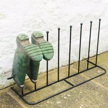 Neo Steel Black Powder Coated Boot Rack