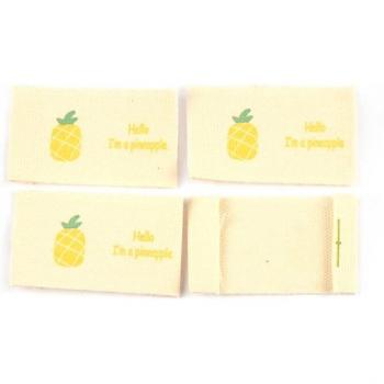 50er Set lustige Obst-Etiketten für Kleidung