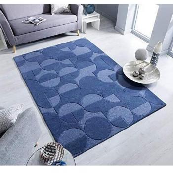 Tapis Moderno Gigi en Laine Gris 120x170