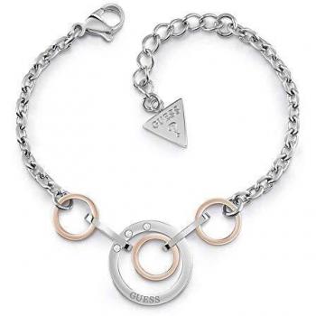 GUESS Bracciale Eternal Circles UBB29030-S (Lunghezza: 18.50 cm)