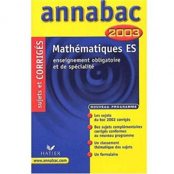Mathématiques : Baccalauréat ES