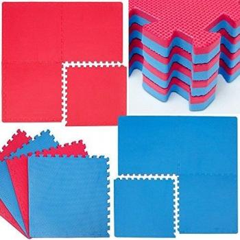 Tapis Puzzle Réversible 4 pièces pour Yoga et Judo