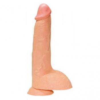 Black & White Classic Dildo (23 cm, Ø 5 cm)
