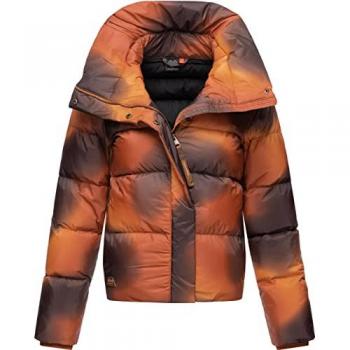 Giacca Ragwear Lunis Marrone e Arancione