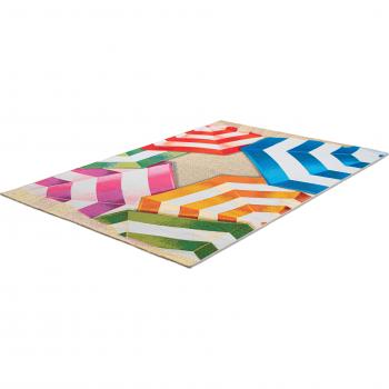 Rantum Beach SA‑019 (Sansibar) – Rechteckig, 5 mm, Flachgewebe, Modernes Design, Sonnenschirme, Für Innen & Außen