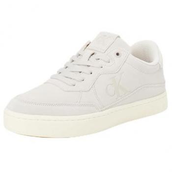Calvin Klein Herren Sneakers Veloursleder Weiß 44