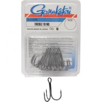 Anzuelos 13 Gris Triple de Gamakatsu