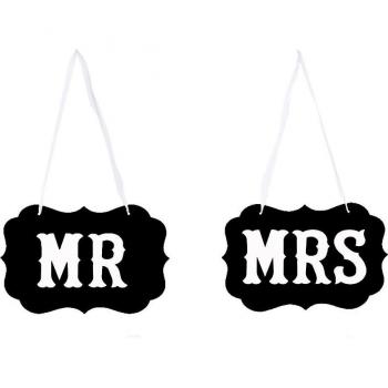 Mr & Mrs Wedding Party Hanging Decorations