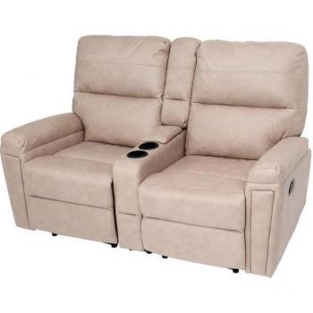 Relaxsessel für zwei Personen, MCW-K17, in beige