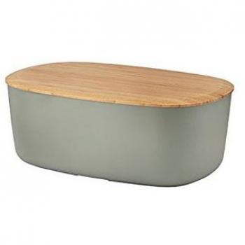 Rig Tig Bread Box, Melamine, Grey, 23 x 34 x 13 cm