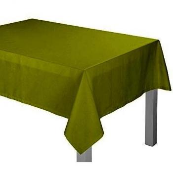 Tischdecke ADAM Uni Collection Light, 145 cm x 250 cm, eckig, grün