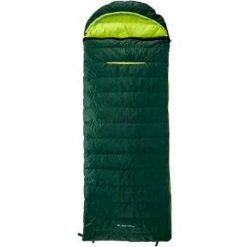 Sacco a pelo Nordisk Tension Brick 400 M -1C verde scuro lime, apertura a sinistra, 3 stagioni