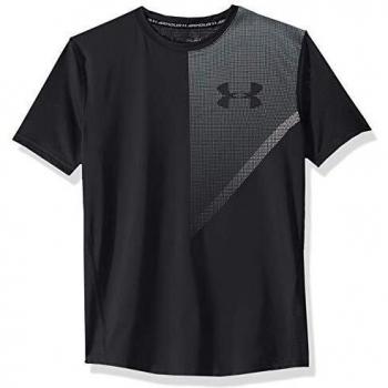 Under Armour Raid Short Sleeve Tee Maglia a Maniche Corte Bademino Nero