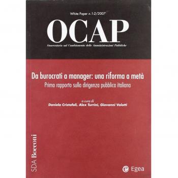 OCAP. Osservatorio sul cambiamento delle amministrazioni pubbliche
