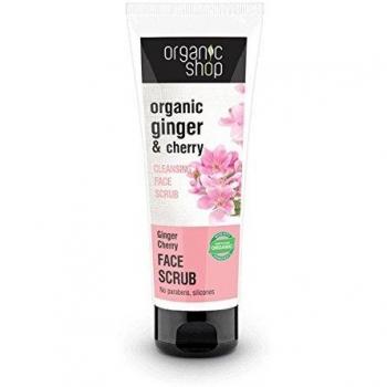 Organic Shop Ginger Cherry Facial Exfoliator 75 ml