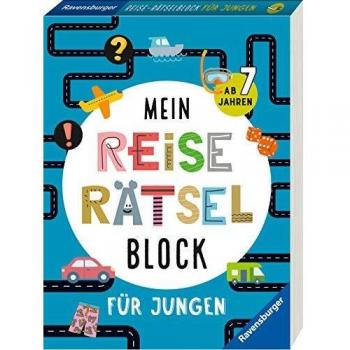 Mein Reise-Rätselblock für Jungen