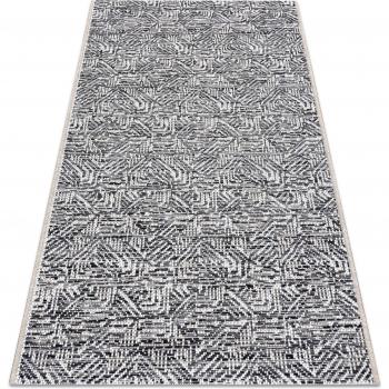 RugX Laberinto Gris y Beige 60x110 cm