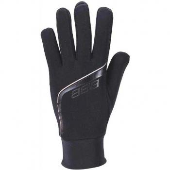 Black Cyclist Protection Gloves – BBB Raceshield BWG‑11, Large (Men & Women)