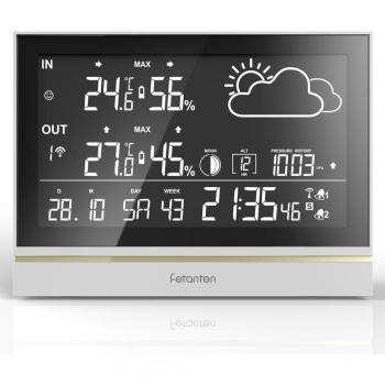 Mega Stazione Meteo con Sveglia e Sensore Esterno