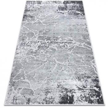 Tapis Modern Béton Mefe 6182 – 80×150 cm Gris