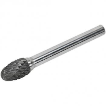Sealey SDB04 Tungsten Carbide Rotary Burr Oval 10mm