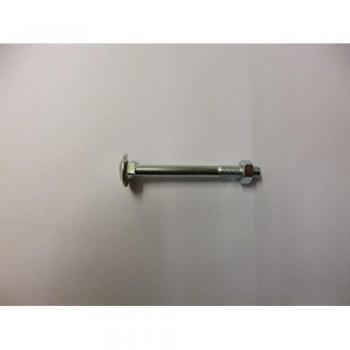 Bullone M10x80 Mu 4.6 (Zincato) con Collo Quadro – Set da 100 unità