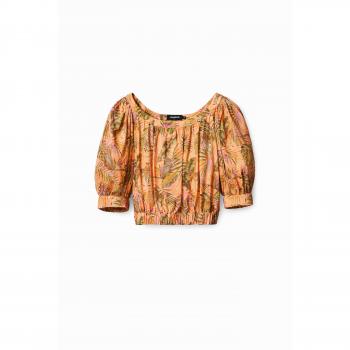 Tropical Cropped Blusa de Desigual