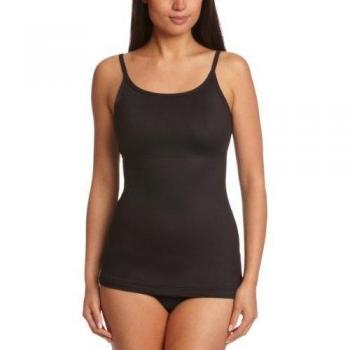 Maidenform Women's Long Length Knit Tank (Color: Black, Size: S)