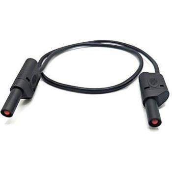 Black 1.5 m Test Cable – Mueller 22.421‑1.5M‑0 with 4 mm Jacks