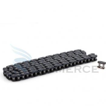 T8F-136L Mini Dirt Bike Chain with Spare Master Link, 136 Links