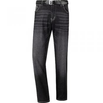 Tiefbundjeans JOEL Jan Vanderstorm – Schwarzer Classic‑Style