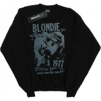 Felpa Blondie 1977 con Cappuccio Nero