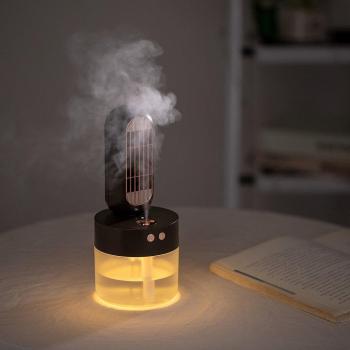 Ventilador de Aire Acondicionado Mini con Humidificador y Luz Nocturna # G30