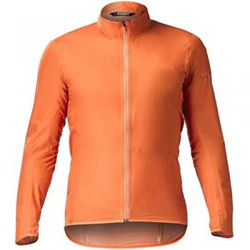 Giacca leggera impermeabile Mavic Cosmic H2O rossa e arancione