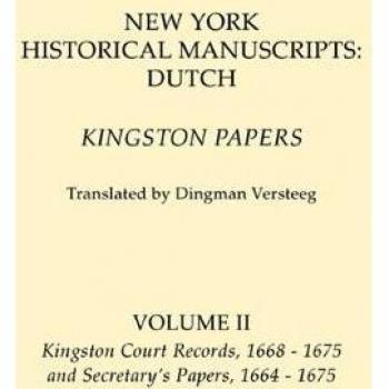 New York Historical Manuscripts