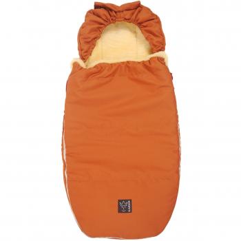 Lämmchen-Fußsack Lenny – Rost