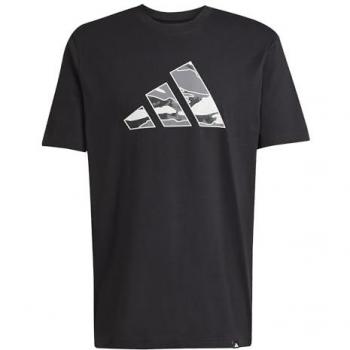 Sportliches T-Shirt mit adidas Camo-Logo