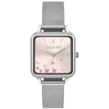 Sleek Rose Gold Mesh Timepiece for Ladies
