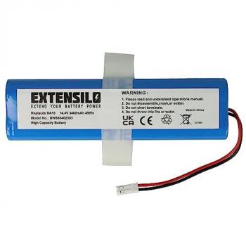 Extensilo Ersatzakku für Medion MD19511 Saugroboter (14,4 V, Li-Ion)