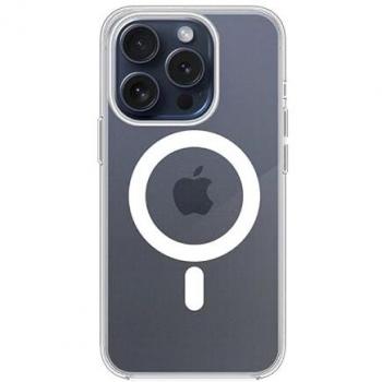 Coque Transparente Magsafe Max Power Digital pour iPhone 15 Pro
