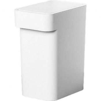 Poubelle Plastique Petite Carrée « Couverture Slide »