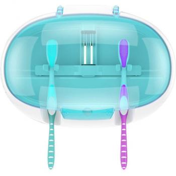 Estuche desinfectante para cepillo de dientes