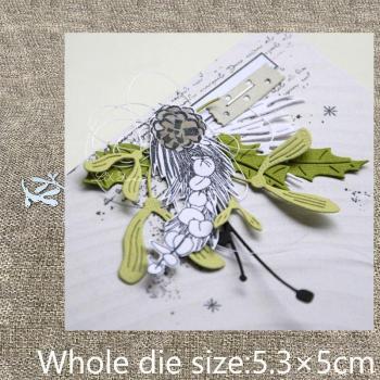 Two-Leaf Metal Die Cuts – Stencil Kit for Album, Card, and Paper Crafts