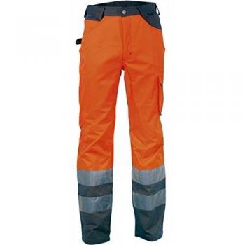 Cofra Orange Work Pants, Lightweight, Size 54